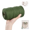 656ft Macrame Cord, 3mm x 219 Yards Cotton Rope, Not