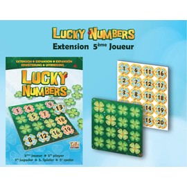 TIKI Editions - Lucky Numbers Extension 5e Joueur - Quand le Sudoku Rencontre le Loto - Jeu Familial Pour 1 à 5 joueurs à partir de 8 ans - TIKILNEXT2