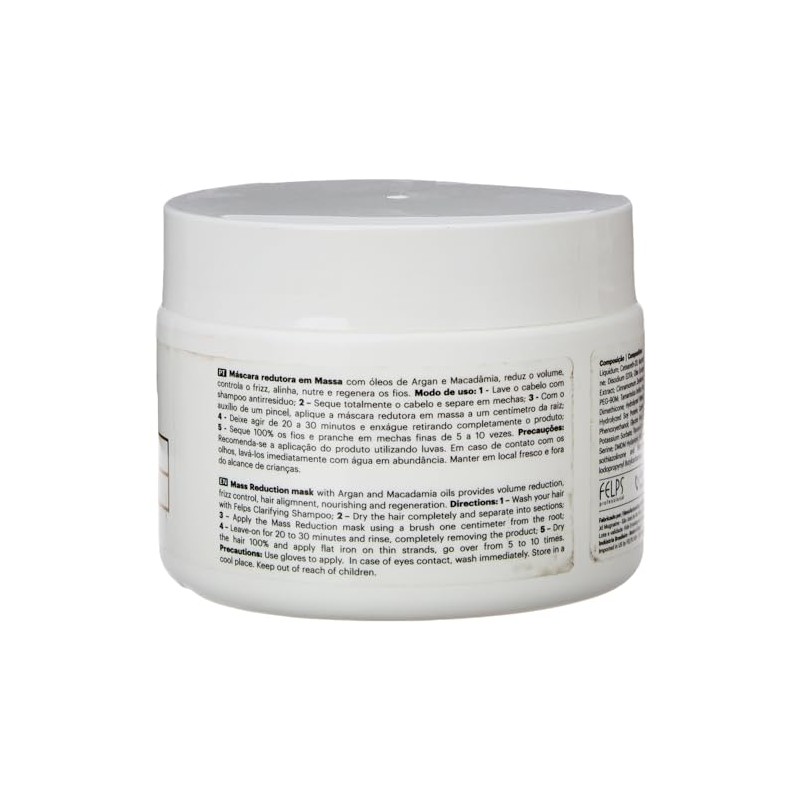 Felps Professional | Quiabo XBTX Reduction Hair Mask | Controls