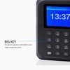 Fingerprint Password Attendance Machine Intelligent Employee Checking in Recorder for