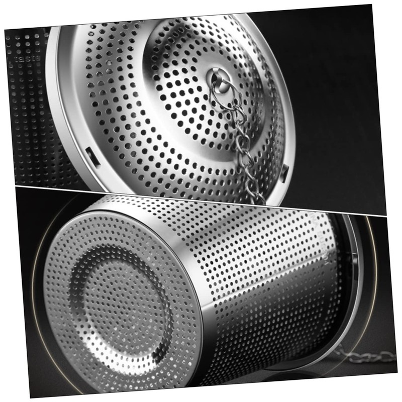 CAXUSD Stainless Steel Tea Strainer Ball Large Mesh Filter for