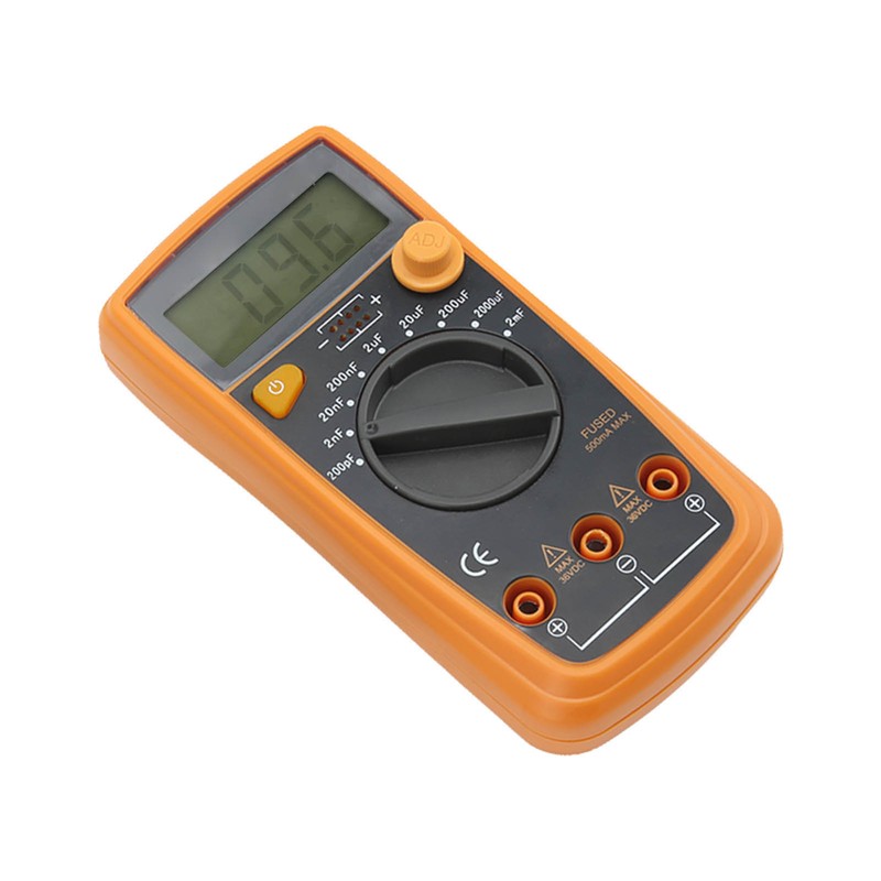 Capacitor Meter Digital Capacitance Tester High Accuracy Test Tool for