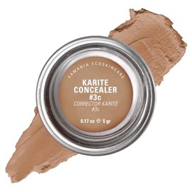 XAMANIA Corrector de Ojeras con Karit y Cacao I Cubre y Aclara Ojeras e Imperfecciones, Contornea e Ilumina I Cobertura Media I Frmula Hidratante,... 