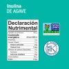 Inulina Agave Orgánica Fibra Prebiótica 300 Nbf