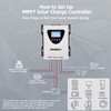 Ningdefly 60A Mppt Solar Charge Controller 12V 24V 36V 48V