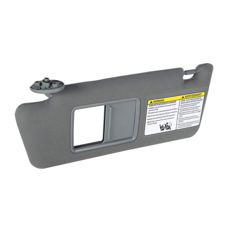waltyotur 2 Pcs Car Sun Visor Gray Pair Left Right