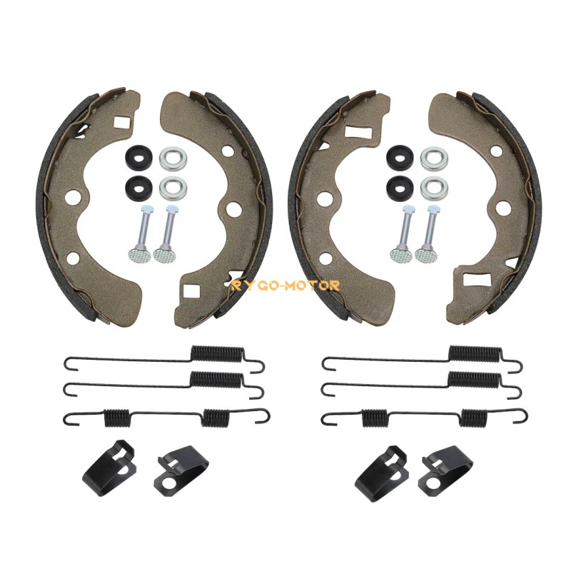M MATI Rear Brake Drums & Brake Shoes For Kawasaki