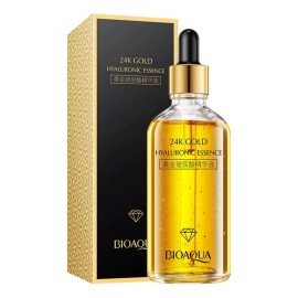 Serum Oro 24k Bioaqua Acido Hialuronico - 100ml Momento De Aplicacin Danoche Tipo De Piel Todo Tipo De Piel                                           