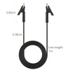 AMTOVL Double Ended Alligator Clips 5 PCS 15A Test Lead