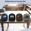 American Flag Hats for Men Black Ball Caps for Men