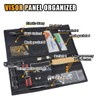 Tactical Molle Car Sun Visor Organizer, Large Molle Visor Panel