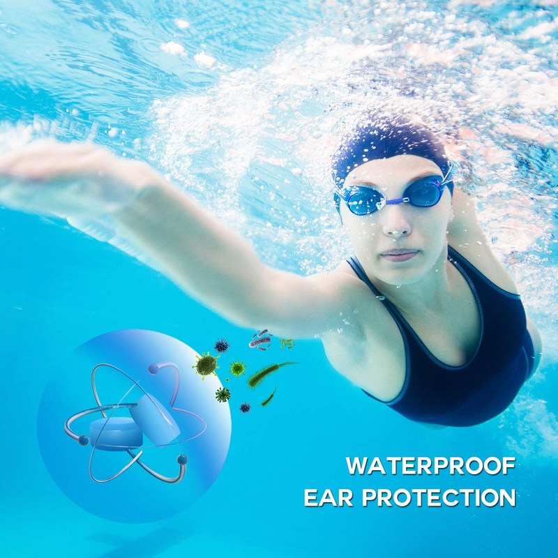 Ear Plugs for Sleeping - Vegpoet Reusable Moldable Silicone Earplugs
