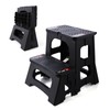 STOODER Folding 2-Step Stool - Upgraded Stable A-Frame, Safety Lock,