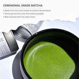 FKRO Organic Saemidori Ceremonial Grade Matcha Green Tea Powder