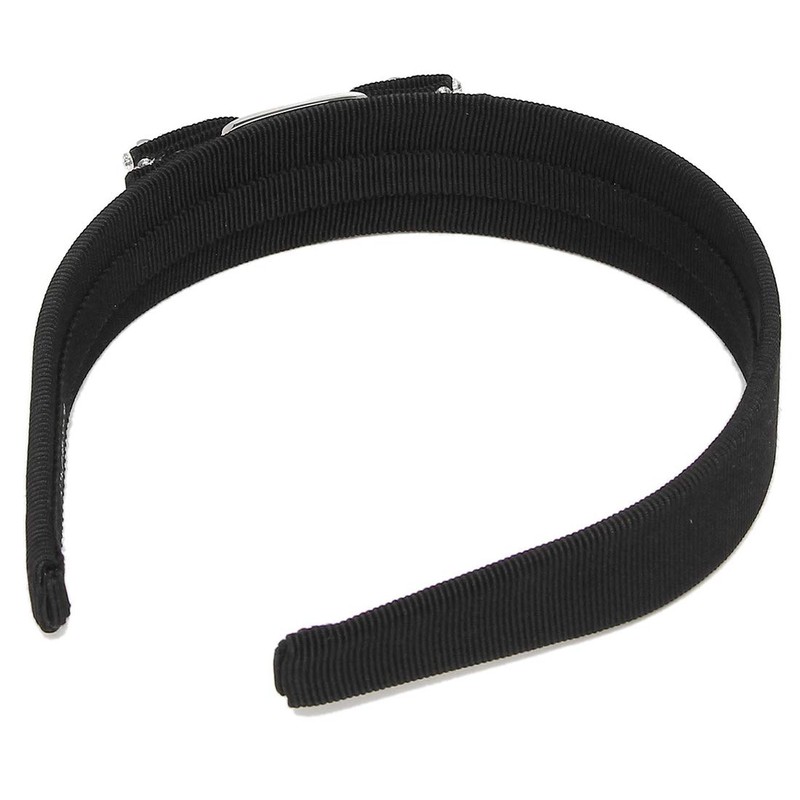 Ferragamo 342758 524893 Women's Headband Accessory, Vara Ribbon, Crystal