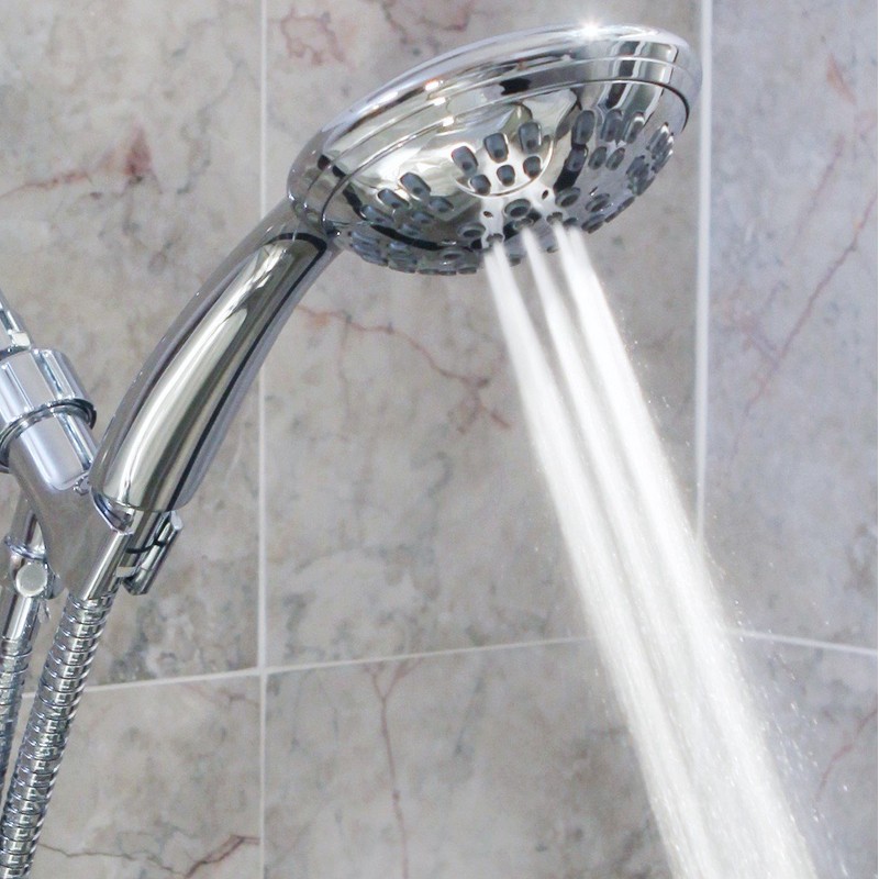 Aqua Elegante 6 Function Luxury Handheld Shower Head - Adjustable