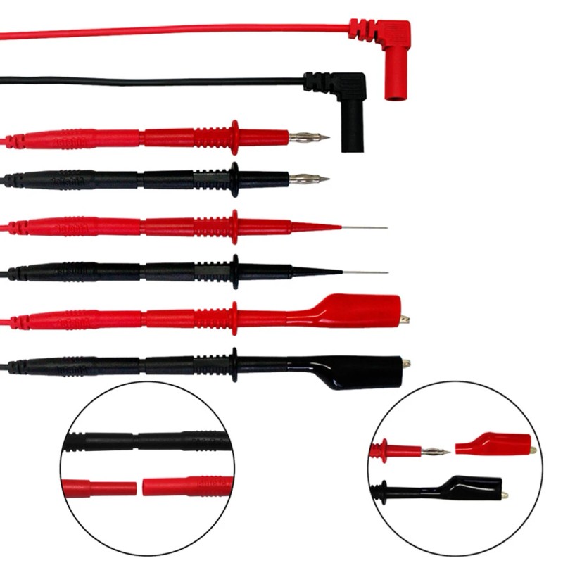 AIDETEK 2 sets Electronic Test Lead Kit for FLUKE Multimeter