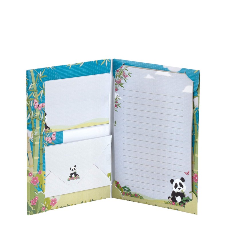 Rössler Papier 11701330000 Letter Paper Pack "Panda", 165 x 235