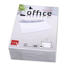 Elco C6"Cellozip Office" Envelope - White (Pack of 100)