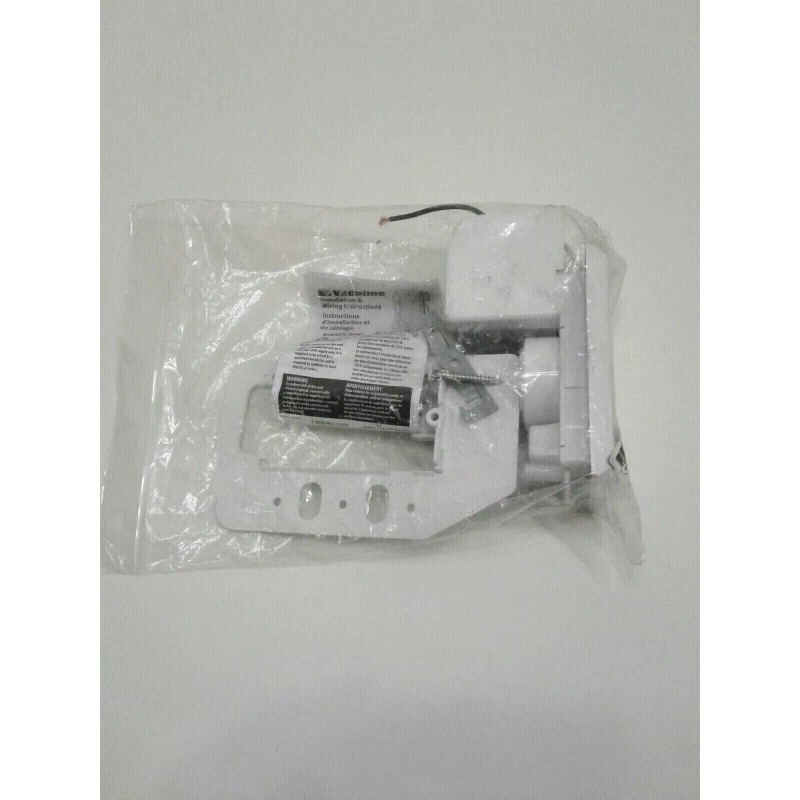 Vaculine Square Door Super Valve 791790W Reversible Flange White 120V