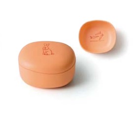 Nakajima Mogugu Dobutsu Bowl with Lid, Rabbit Size: Approx. W10, D9, H6.1, 24-463574