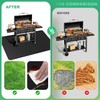 TAOMAND Large 90 x 52 inches Under Grill Mats for