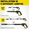 Hierbla Replacement Pressure Washer Gun with Extension Wand, for Replacing
