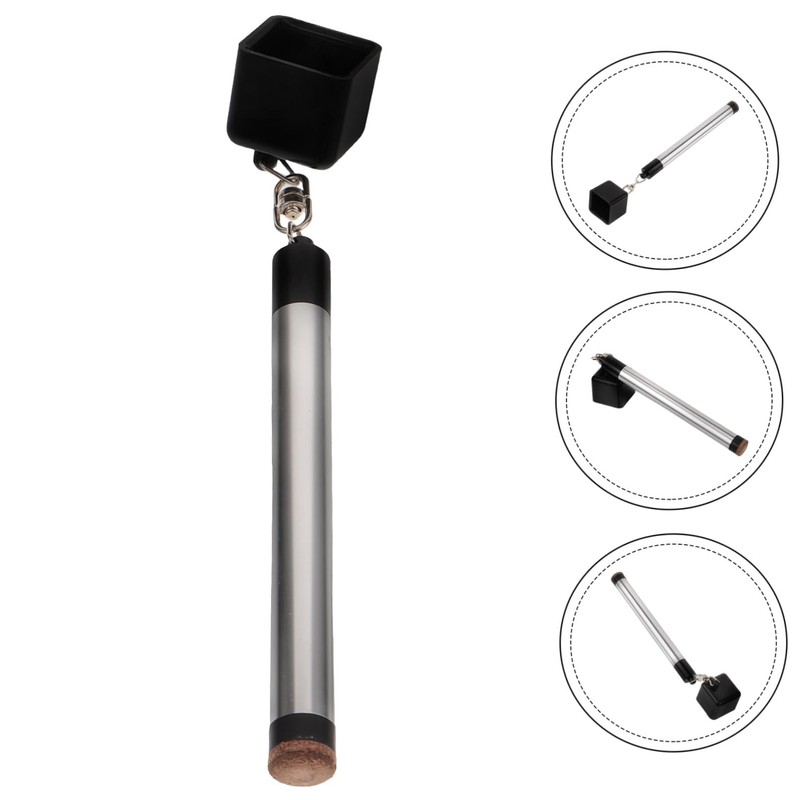 Kisangel Professional Metal Pool Chalk Holder for Billiard and Snooker
