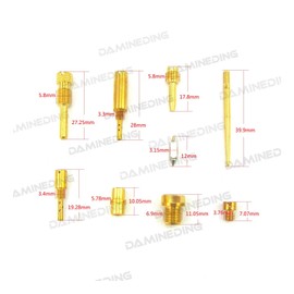 DAMINEDING Deluxe Carburetor carb repair Rebuild Kit 66-68 for CT90 Trail 90 w/float