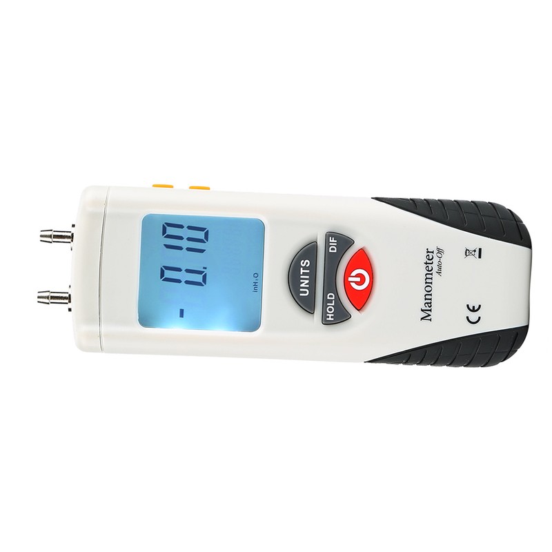 HT‑1890 Handheld Digital Manometer Differential Gauge Air Pressure Meter 11