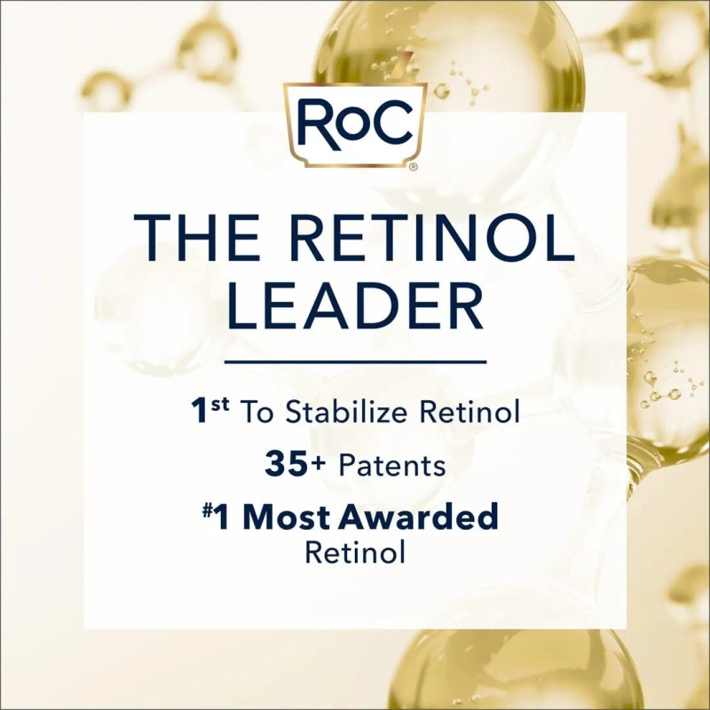 Correccin diaria de arrugas profundas con retinol Roc, SPF 30