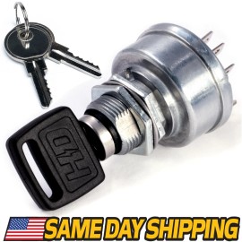 HD Switch Ignition Switch Fits John Deere ZTrak Z510 Z510A Z520 Z520A Z535 Z535R Z540