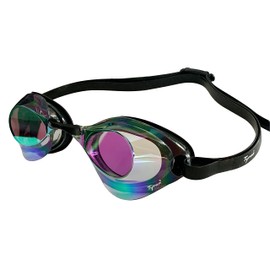 Tyron Performance Speed Goggle (Black Mirrored), Swimming Goggles | Training and Competition | Anti Fog Coating | UV Protection