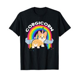 Cute Corgicorn | Unicorn Rainbow | Corgi Owner T-Shirt