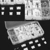 LIKENNY Plastic Cased JST XH Type Terminal Wiring Connector Terminal