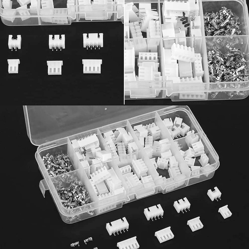 LIKENNY Plastic Cased JST XH Type Terminal Wiring Connector Terminal