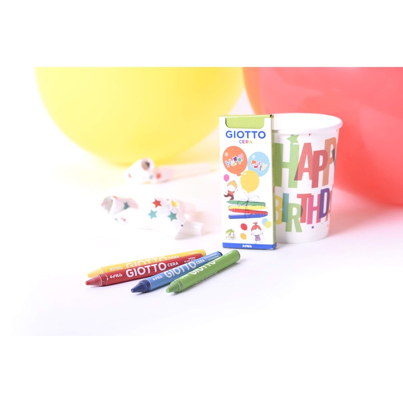 GIOTTO PARTY GIFTS GIOTTO CERA - 10 astucci da 4