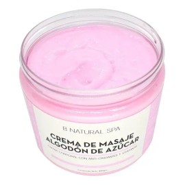 Crema Corporal de Masaje B. Natural Spa para el Cuerpo con Algodón Azucarado de 480 mL