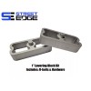 Street Edge 1" Extruded Aluminum Lowering Blocks for 86-94 Mazda