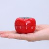 DOITOOL 2PCS 60 Minute Kitchen Timer Cute Tomato Shape -