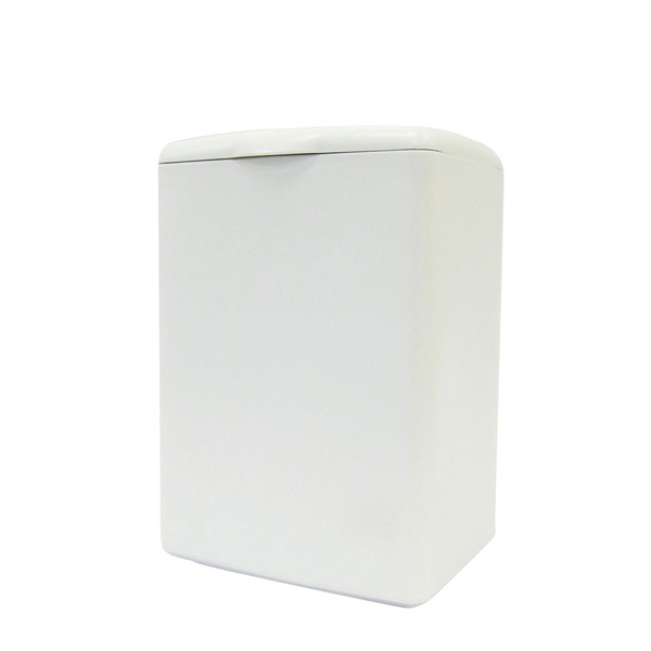 Towa Sangyo PL2 Sanitary Box, Corner Pot, White