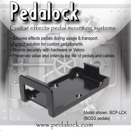 Pedalock -BOSS Effects Pedal Mounting Bracket - ! Fits Over 100 BOSS Pedals (BCP