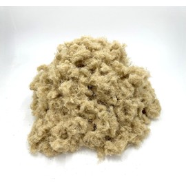 Hemp Nesting Fiber - 1 lb Chicken Nest Box Pad Hemp Fiber Fill - Absorbent DUST Free- Egg Laying Chickens coop, Horse stall, Rabbit, Reptile, Hamster, Cage Fibre, FiberFill Washable - Grown in USA