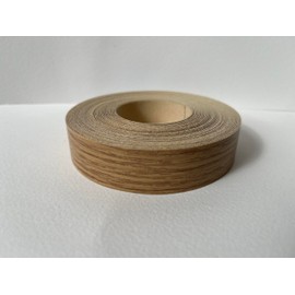 Pre Glued Iron on Classic Oak Melamine Edging Tape/Edge Banding 22mm wide x 10 metres