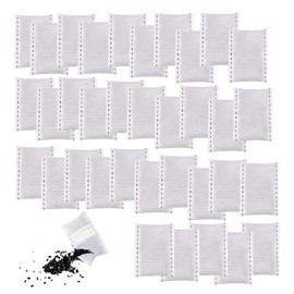 MINZHI Pack of 50 Activated Carbon Water Filter Distilling Filters, Carbon Filter for Water Distiller, Activated Carbon Distiller, Water Filter Cartridges, Activated Carbon Filter, for Distilling