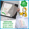 ZERONOWA Loose Leaf Zipper Pocket B5 A4 Translucent Binder Organization