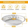 The Baker Celebrations Aluminum Foil Baking Pie Pans – 8