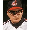 Wild Thing Rick Vaughn Skull Glasses (Clear Lens)