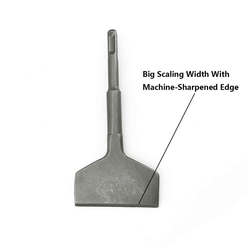 SPKLINE 3" x 6.5" Concrete Tile Thinset Scaling Chisel SDS-Plus