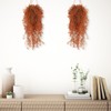 RECUTMS Artificial Hanging Plants 4 Pcs Fake Ferns Artificial Plants